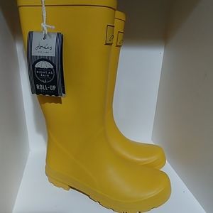 Joules "Roll Up" Yellow Size 7